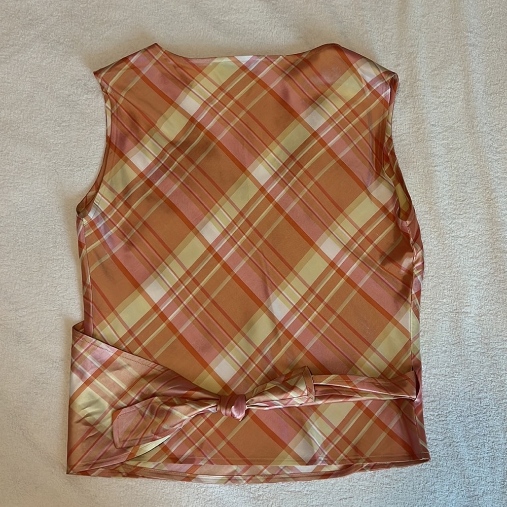 Casual Corner Silk pant suit with two sleeveless tops - Picture 8 of 16